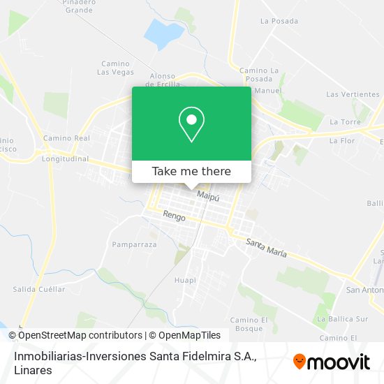 Inmobiliarias-Inversiones Santa Fidelmira S.A. map