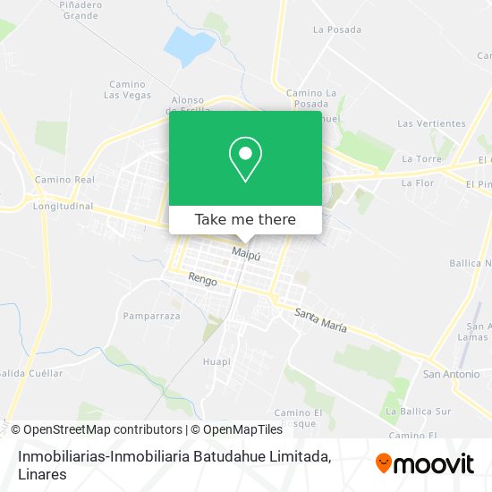 Mapa de Inmobiliarias-Inmobiliaria Batudahue Limitada