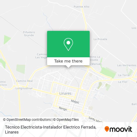 Mapa de Técnico Electricista-Instalador Electrico Ferrada