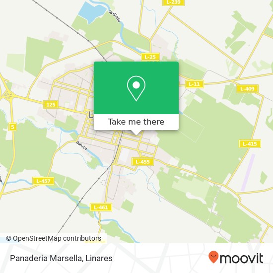 Panaderia Marsella map