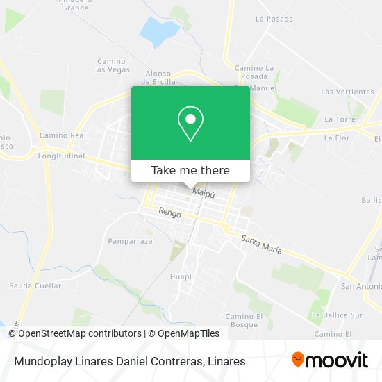 Mapa de Mundoplay Linares Daniel Contreras