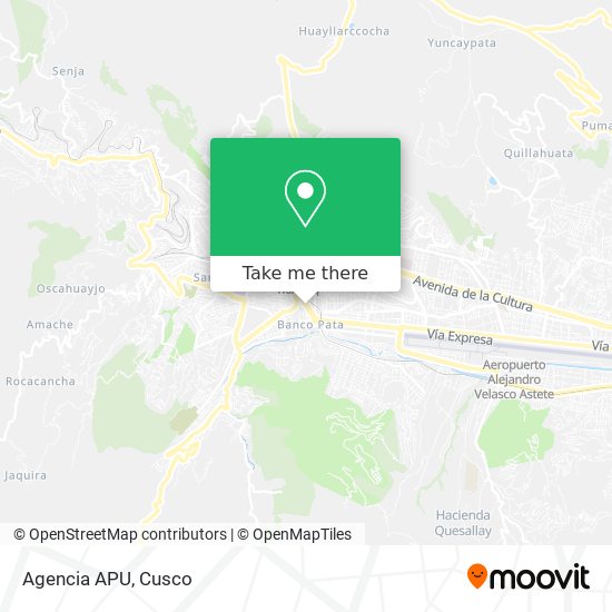 Agencia APU map