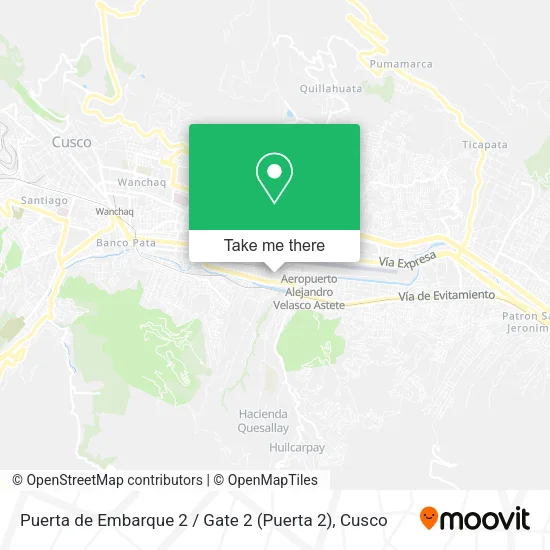 Puerta de Embarque 2 / Gate 2 (Puerta 2) map