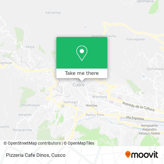 Pizzeria Cafe Dinos map