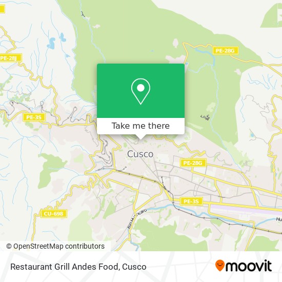 Restaurant Grill Andes Food map