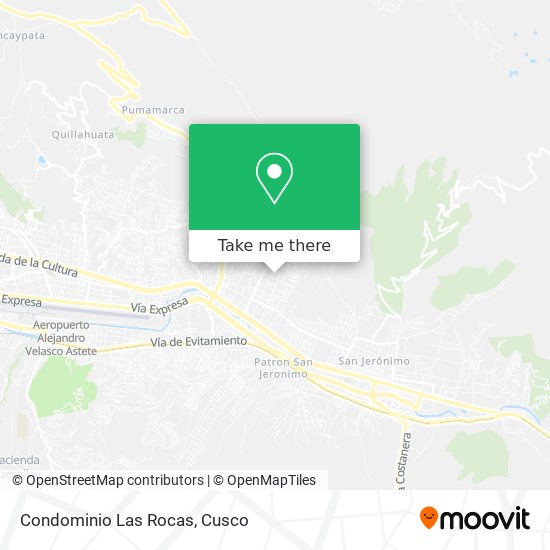 Condominio Las Rocas map