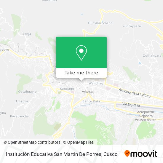 Mapa de Institución Educativa San Martin De Porres