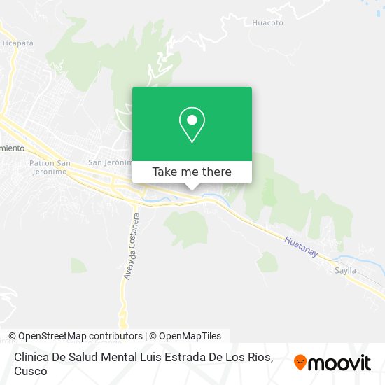 Clínica De Salud Mental Luis Estrada De Los Ríos map