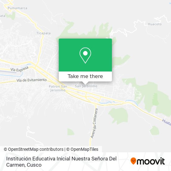 Institución Educativa Inicial Nuestra Señora Del Carmen map