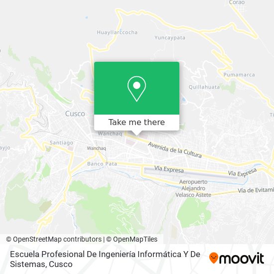 Escuela Profesional De Ingeniería Informática Y De Sistemas map