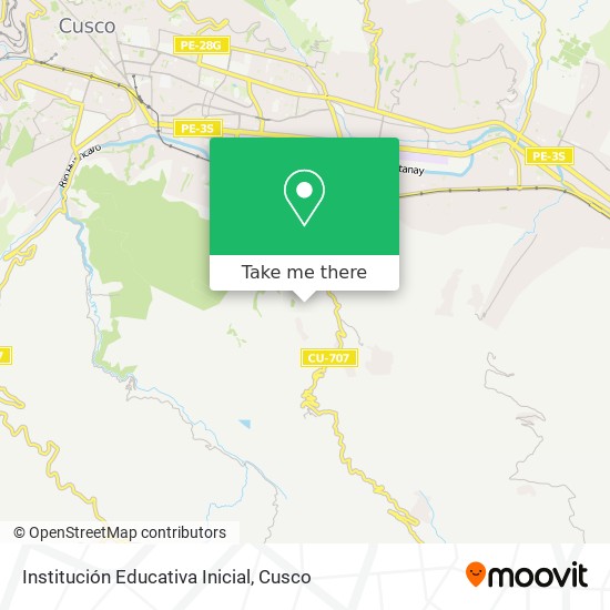 Institución Educativa Inicial map