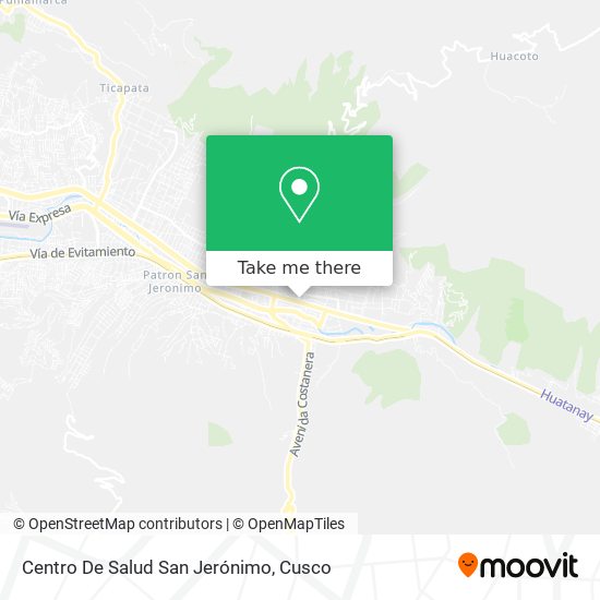 Centro De Salud San Jerónimo map