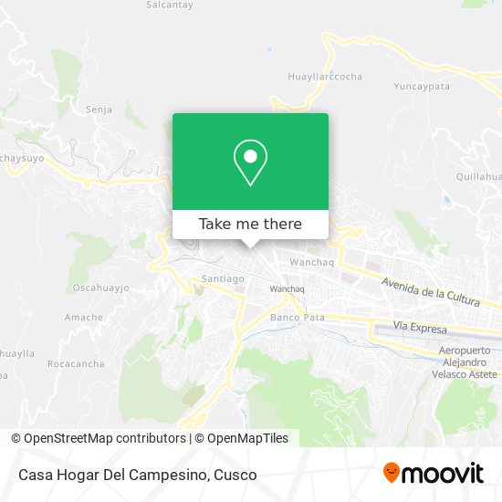 Casa Hogar Del Campesino map
