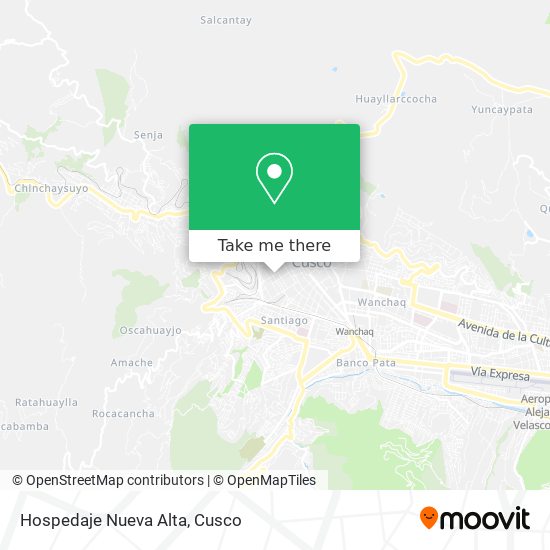Hospedaje Nueva Alta map
