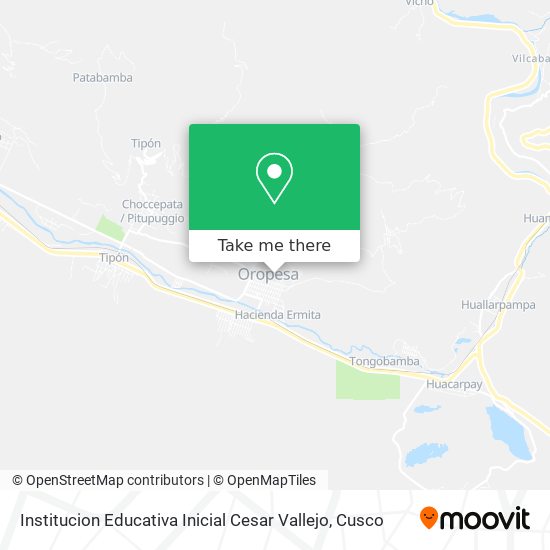 Institucion Educativa Inicial Cesar Vallejo map