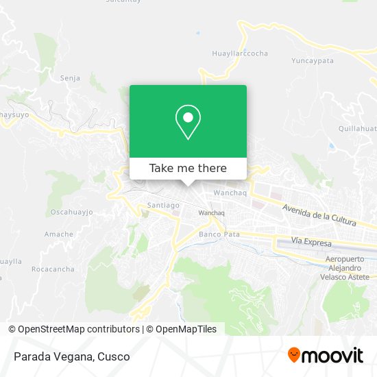 Parada Vegana map