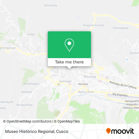 Mapa de Museo Histórico Regional