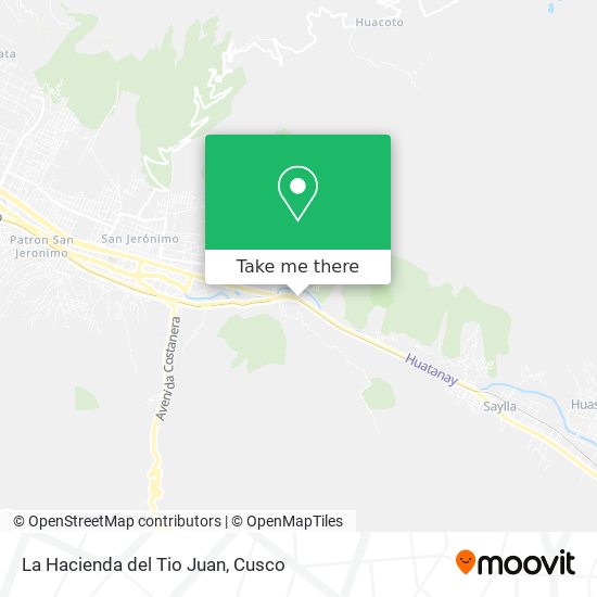 La Hacienda del Tio Juan map