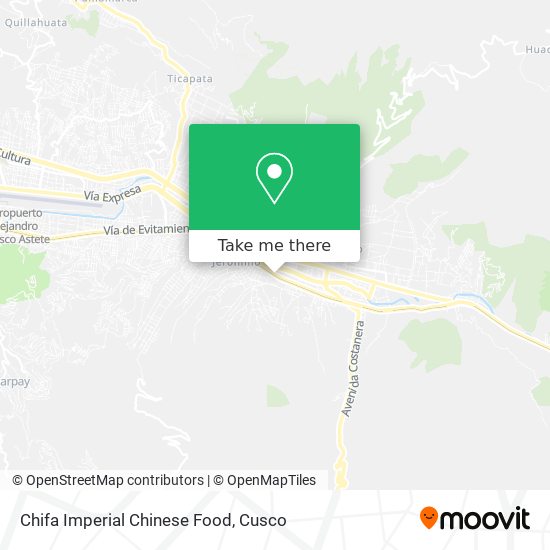 Chifa Imperial Chinese Food map