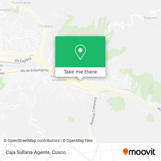 Caja Sullana-Agente map