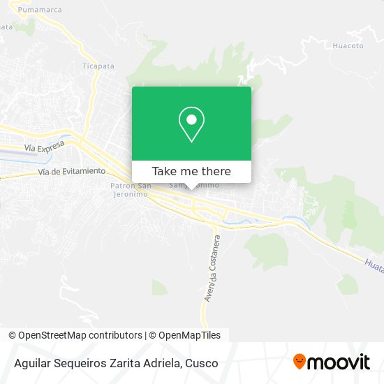 Aguilar Sequeiros Zarita Adriela map