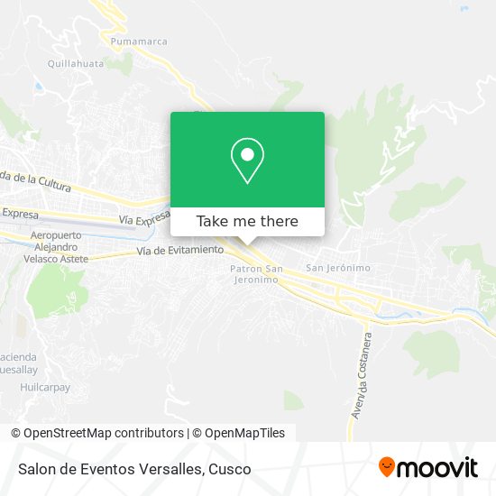 Salon de Eventos Versalles map
