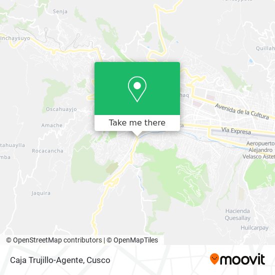 Caja Trujillo-Agente map