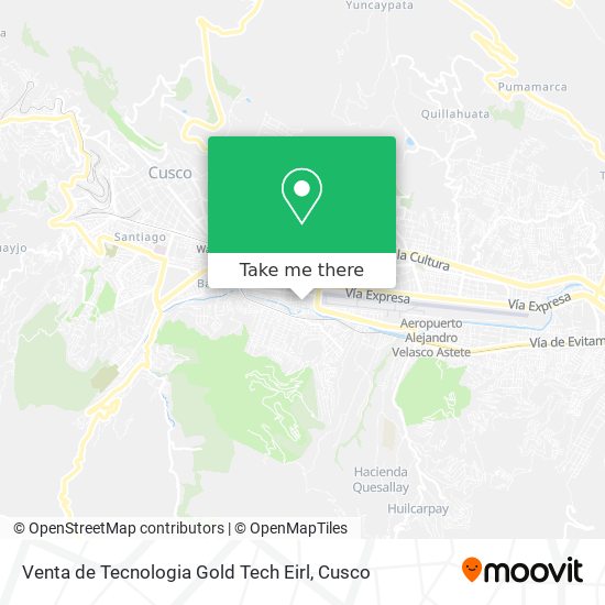Venta de Tecnologia Gold Tech Eirl map