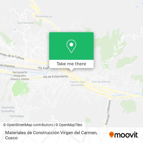 Materiales de Construcción Virgen del Carmen map