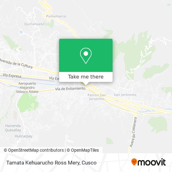 Mapa de Tamata Kehuarucho Ross Mery