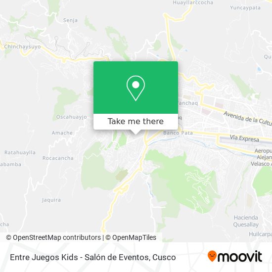 Entre Juegos Kids - Salón de Eventos map