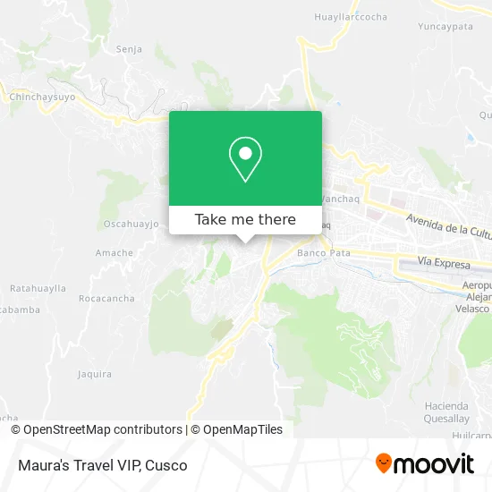 Maura's Travel VIP map