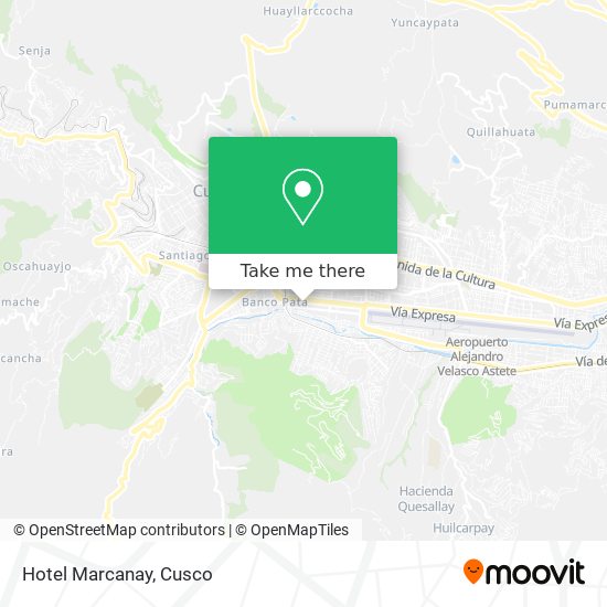 Hotel Marcanay map