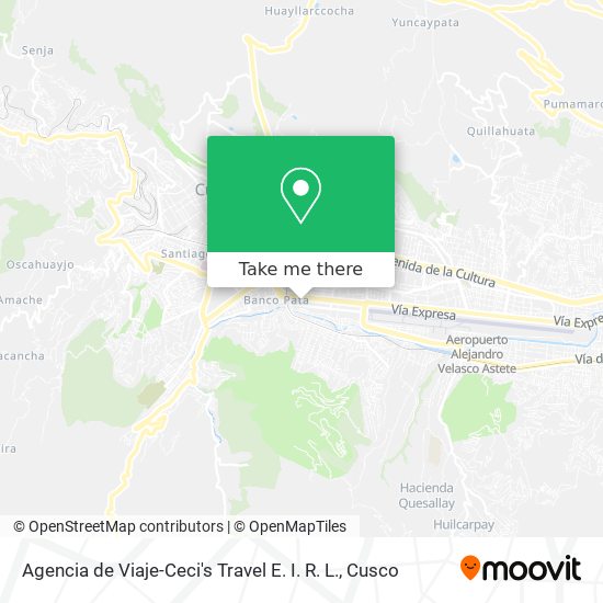 Agencia de Viaje-Ceci's Travel E. I. R. L. map