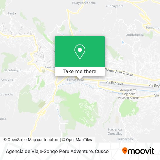 Mapa de Agencia de Viaje-Sonqo Peru Adventure