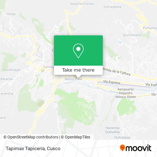 Tapimax Tapicería map