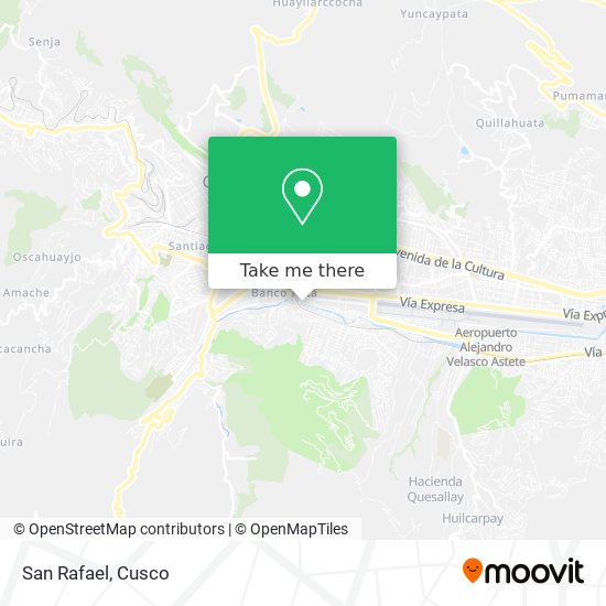 San Rafael map