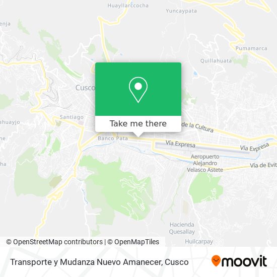 Transporte y Mudanza Nuevo Amanecer map