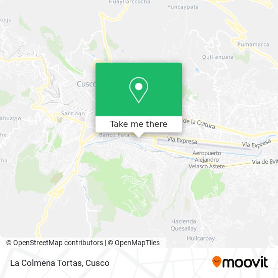 La Colmena Tortas map