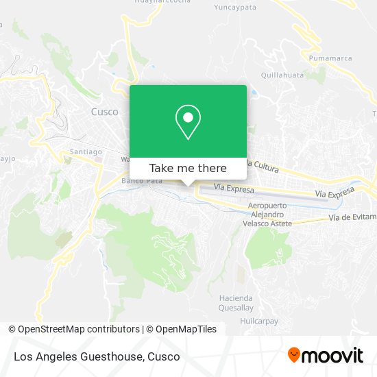 Los Angeles Guesthouse map