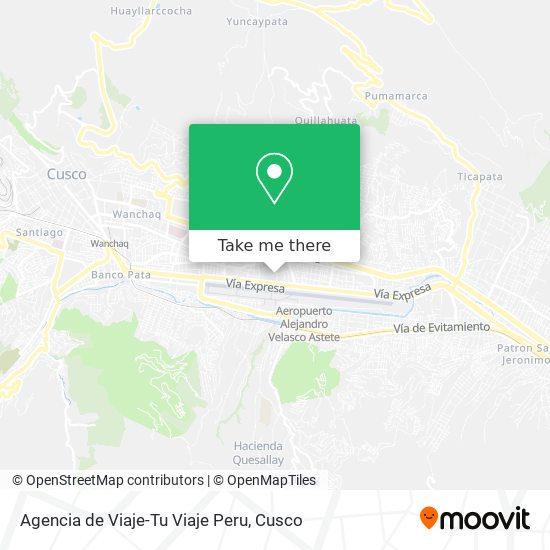 Agencia de Viaje-Tu Viaje Peru map