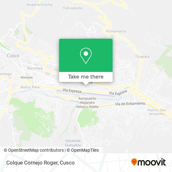 Colque Cornejo Roger map