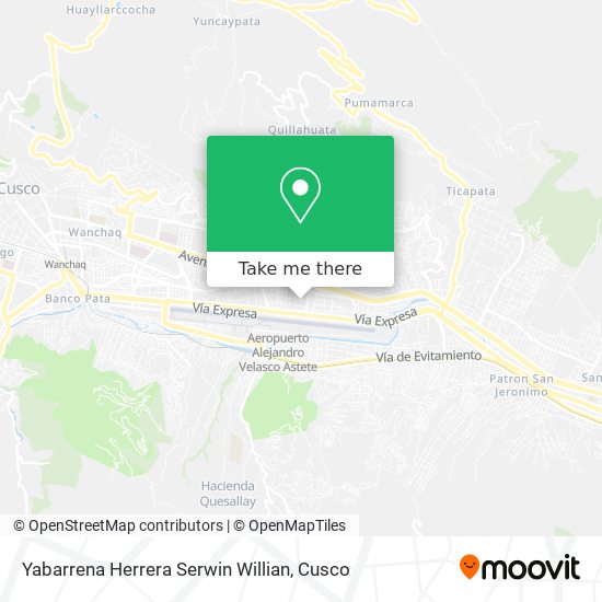 Yabarrena Herrera Serwin Willian map