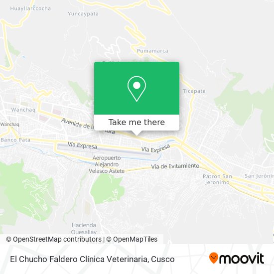 El Chucho Faldero Clínica Veterinaria map