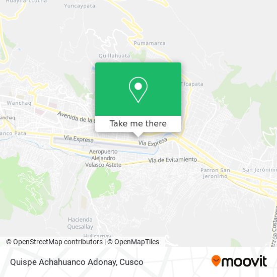 Quispe Achahuanco Adonay map