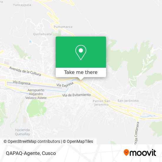 Mapa de QAPAQ-Agente