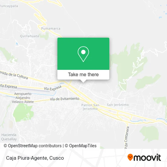 Caja Piura-Agente map