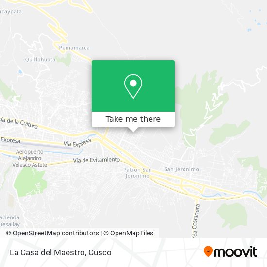 La Casa del Maestro map