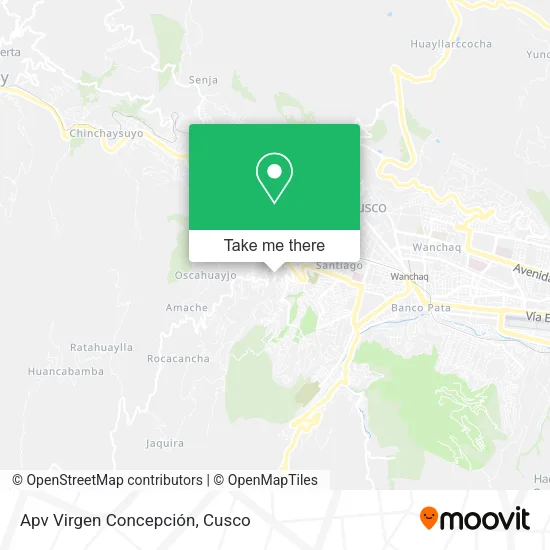 Apv Virgen Concepción map