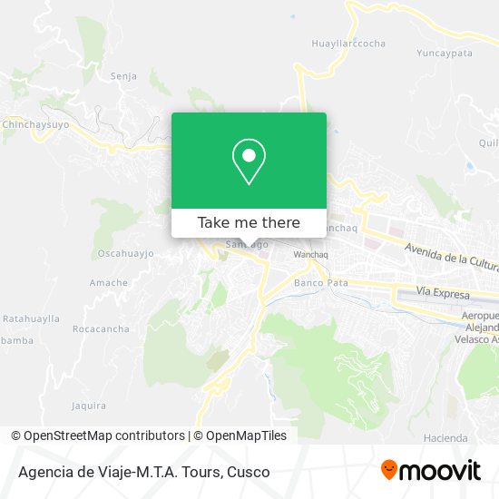 Agencia de Viaje-M.T.A. Tours map